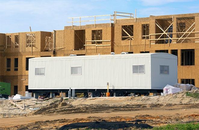 modular office units for rent at a worksite in Georgetown FL